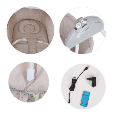 Электрокачели-колыбель Pituso Camellia 2