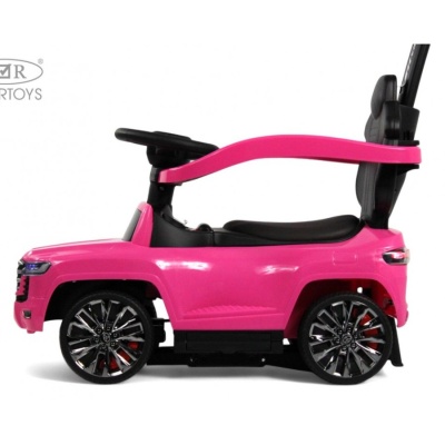 Детский толокар Toyota Land Cruiser 300 RiverToys Z002ZZ-C розовый 03