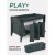 Манеж детский MOWBaby Play Plus RP102 dark green
