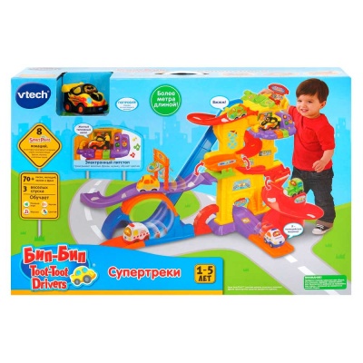 Игрушка Vtech 80-156926 Супертреки гоночные 2