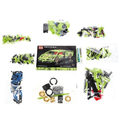 Конструктор Суперкар 499 деталей Город мастеров 85018-ZH 02