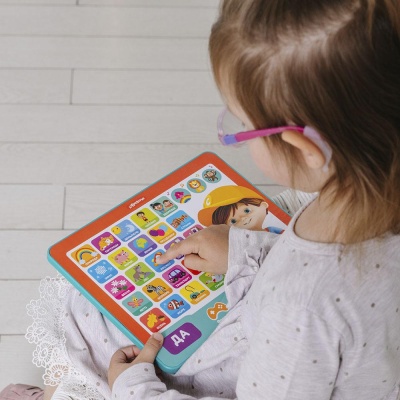 Развивающая игрушка Планшетик Всё обо всём Азбукварик 1923 02