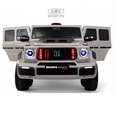 Детский электромобиль River Toys Z999ZZ серый 11