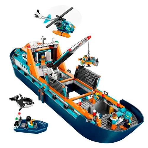 Конструктор Lego City 60368 Корабль исследователь Арктики фото 2