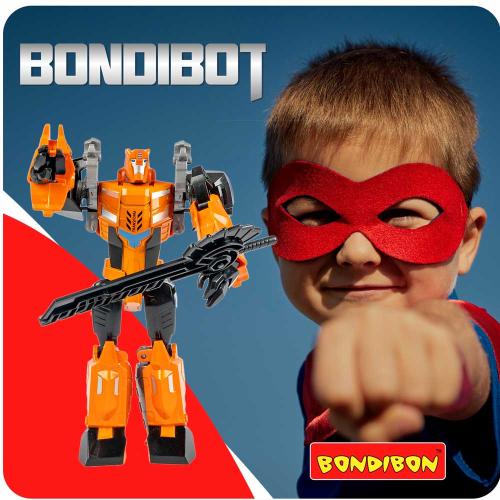 Робот-трансформер 2в1 Bondibot Тираннозавр Bondibon ВВ6059 фото 15