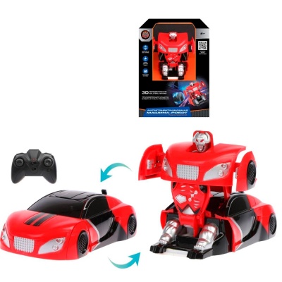 Робот трансформер на радиоуправлении Пламенный мотор 870436