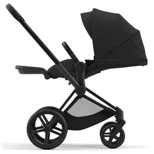 Коляска 2 в 1 Cybex Priam IV Matt Black Sepia Black фото 17