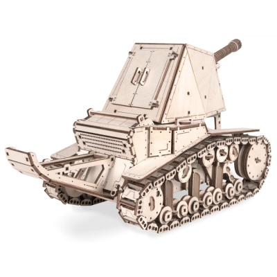 Конструктор деревянный Танк СУ 18 599 деталей Lemmo 0024 2