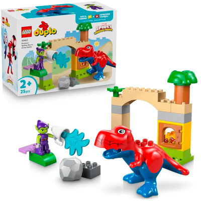 Конструктор Lego Duplo Динозавр Паук-Рекс против Зелёного Гоблина 10463 4