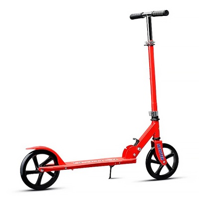 Самокат Scooter 2-х колесный U038251Y красный 2