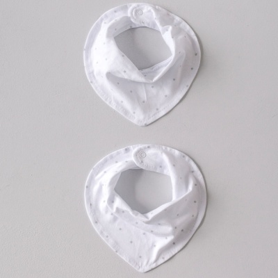 Нагрудник-косынка Звезды меланж. Звезды KiDi 152.1(ЗМ)-2