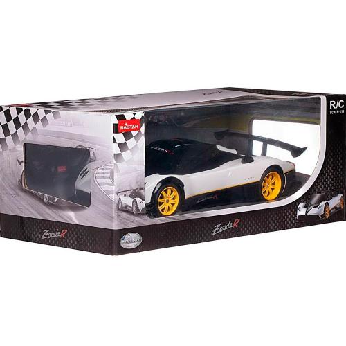 Машина радиоуправляемая Pagani Zonda R масштаб 1:14 Rastar 38110W белая фото 3