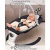 Качели электронные детские Amarobaby Teddy swing черные