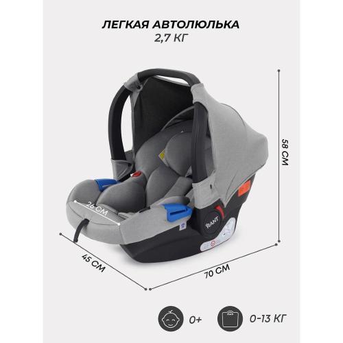 Автокресло Rant Cruise UB516 Grey фото 3