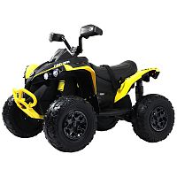 Детский электроквадроцикл BRP Can-Am Renegade RiverToys Y333YY жёлтый