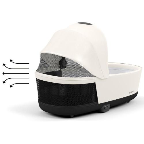Коляска 2 в 1 Cybex Priam IV Rosegold Off White фото 8