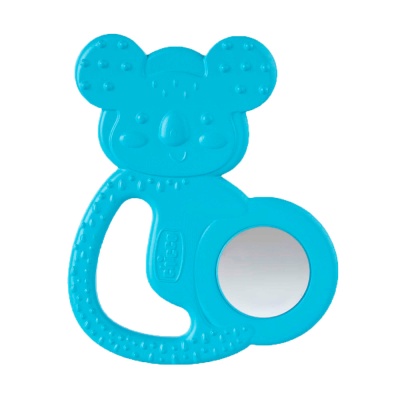 Игрушка с зубным кольцом Fresh Koala Chicco 00028150200000 голубая 1