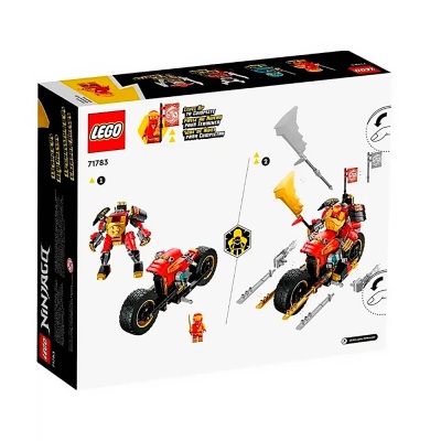 Конструктор Lego Ninjago 71783 Робот гонщик Эво Кая 3