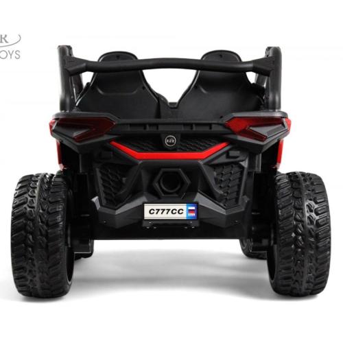 Детский электромобиль RiverToys C777CC красный фото 10