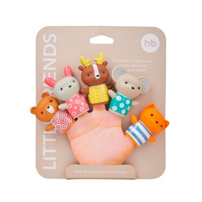 Набор игрушек для ванны Little Friends Happy Baby 32024 4