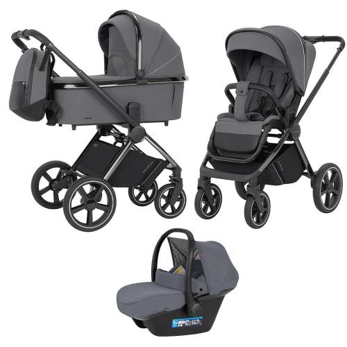Коляска 3 в 1 Carrello Ultimo CRL-6521 Cool Grey Chrome