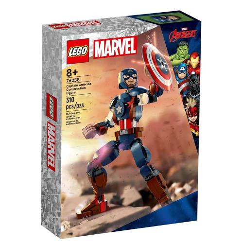 Конструктор Lego Super Heroes 76258 Сборная фигурка Капитана Америки фото 4