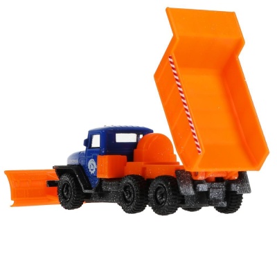 Коллекционная машинка Урал Снегоуборочная машина Технопарк SB-16-53-A(SNOW)-WB 04