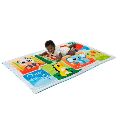 Игровой коврик мягконабивной XXL Лесные друзья Chicco 00011352000000 2