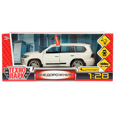 Машина металлическая инерционная Внедорожник 18 см Технопарк 2304008983-WH-R 4
