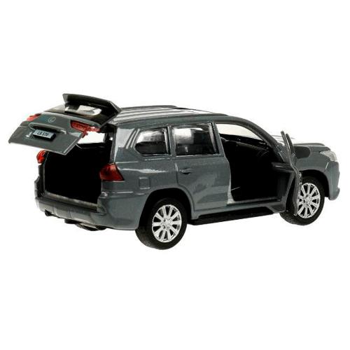Машина инерционная Lexus LX-570 12 см Технопарк LX570-12-GY фото 2