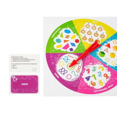 Настольная игра Викторина Алгебра Геометрия Десятое Королевство 04821