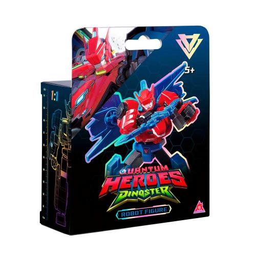 Игровой набор Робот конструктор Раптор Болт Винг 11 см Dinoster 43754 фото 5