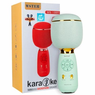 Микрофон Караоке с колонкой WS1885 5
