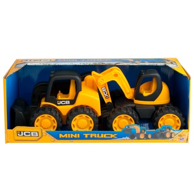 Набор спецтехники JCB экскаватор и погрузчик 18 см HTI 1416460.UNI 2