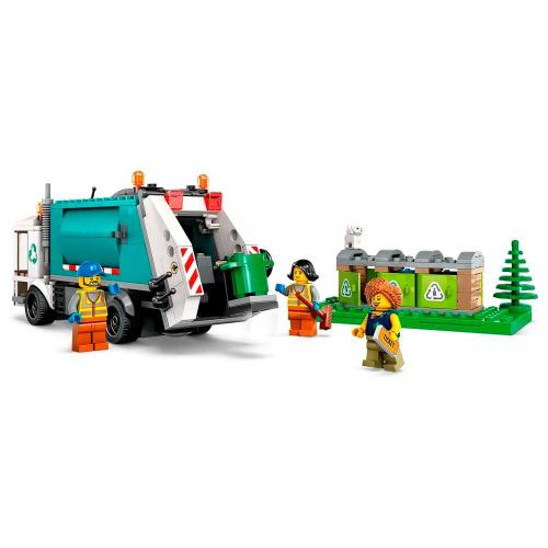 Конструктор Lego City 60386 Грузовик для переработки отходов фото 3