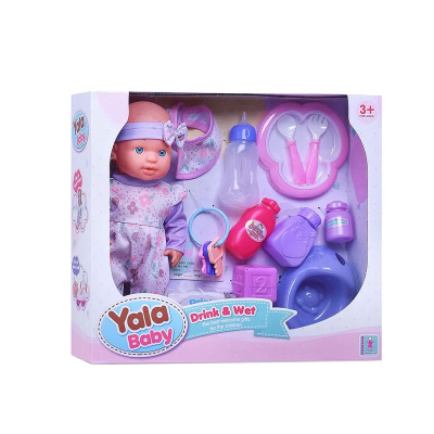 Игрушка пупс Марья с аксессуарами в коробке Yale Baby 2430E-B 3