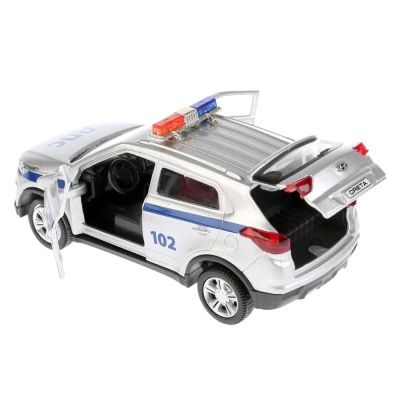 Металлическая инерционная машинка Hyundai Creta Технопарк CRETA-P-SL