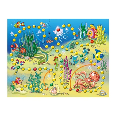 Игра настольная ходилка Подводные приключения Десятое Королевство 04743