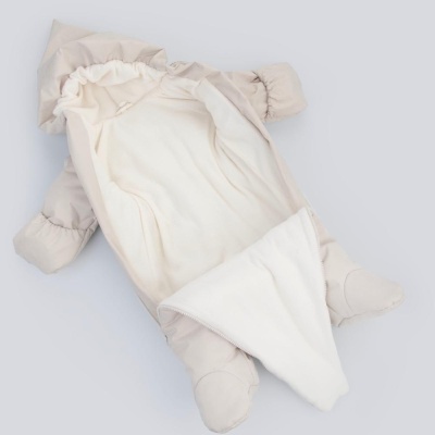 Комбинезон Вельвет-1 KiDi 886(Зима-В1)-61 слоновая кость 03