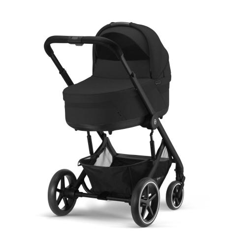 Детская коляска 3-в-1 Cybex Balios S Lux BLK Moon Black фото 8