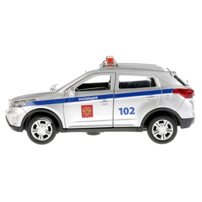 Металлическая инерционная машинка Hyundai Creta Технопарк CRETA-P-SL