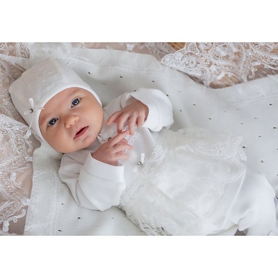 Комплект на выписку для девочки Наследникъ 221-030-ЭК 3