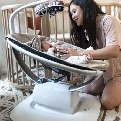 Электронные качели 4moms mamaRoo New Rosewood