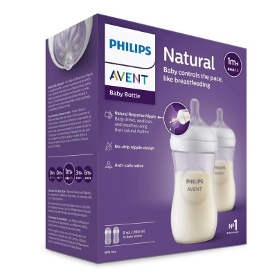 Бутылочка для кормления Natural Response 260 мл 2шт Philips Avent SCY903/02 02
