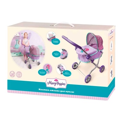 Коляска-люлька для кукол Русалка Mary Poppins 453231 3