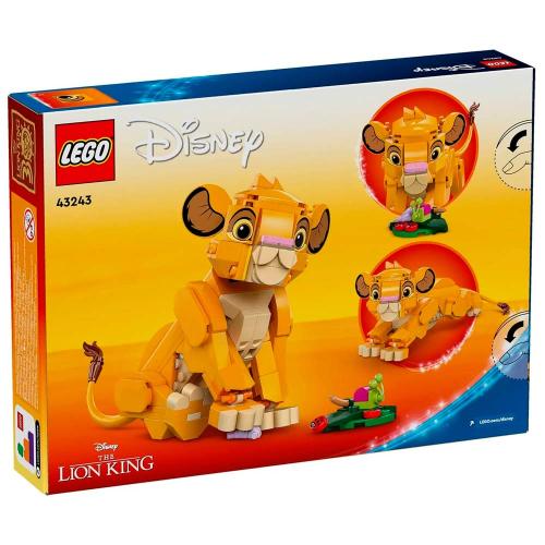 Конструктор Lego Disney 43243 Симба детеныш Короля Льва фото 4