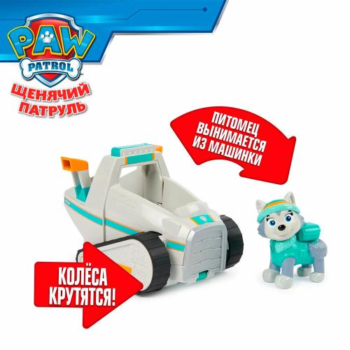 Щенячий патруль Машинка с фигуркой Эверест Spin Master 43675 фото 2