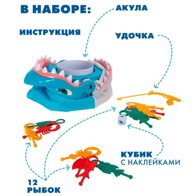 Настольная игра Челюсти Shark Bite Goliath 30723