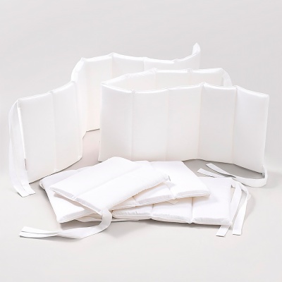 Бортик для детской кроватки Sateen Collection Белый Perina ФБ-1.03.03 4