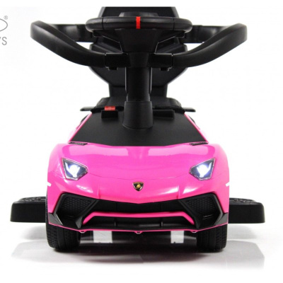 Детский толокар RiverToys M555MM-H розовый